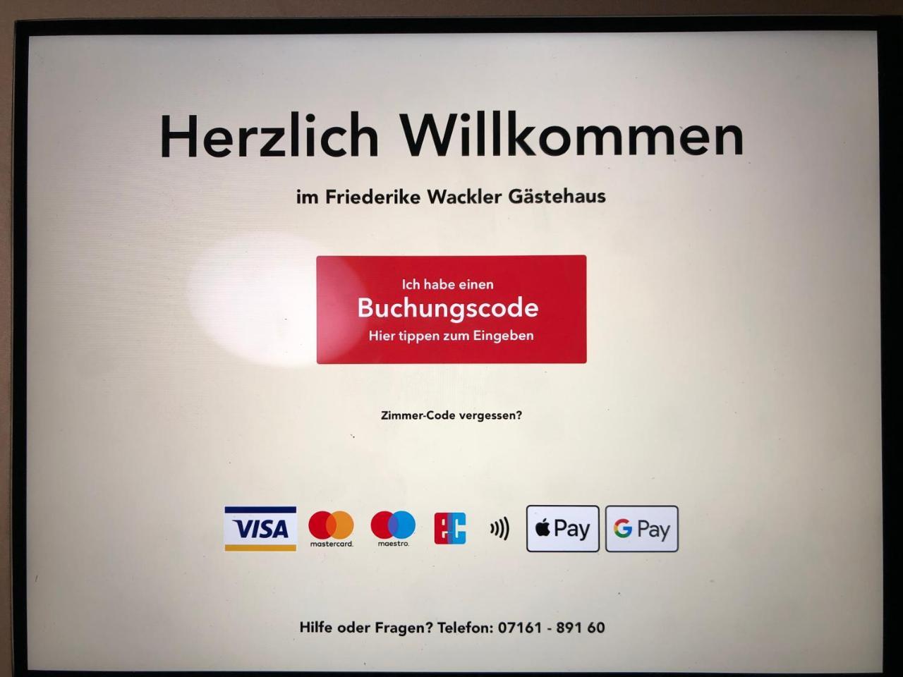 Friederike Wackler Gaestehaus Göppingen Extérieur photo